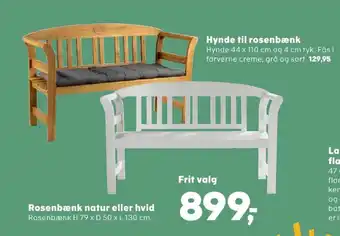 Thesaladbar havebænk