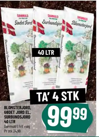 Løvbjerg Danmuld plantejord tilbud