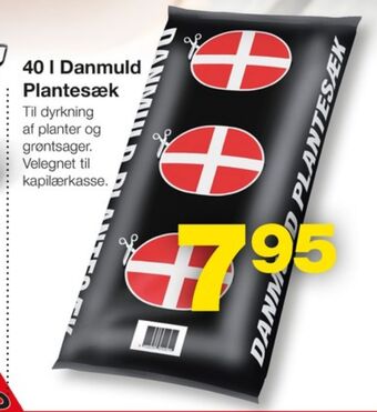 Bauhaus Danmuld plantesæk tilbud