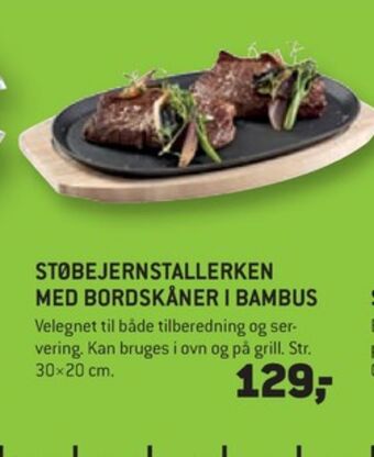 XL-BYG Grillgrill støbejernstallerken tilbud