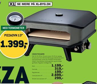 XL-BYG Cozze pizzaovn tilbud