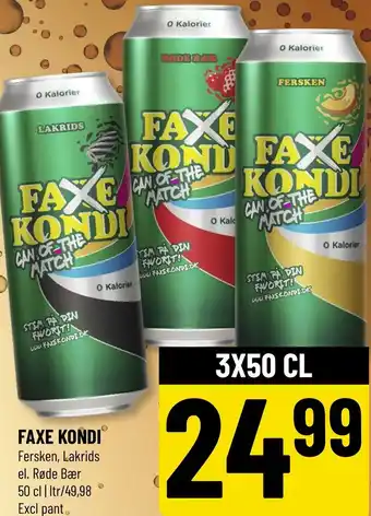 Løvbjerg Faxe Kondi 50 cl tilbud