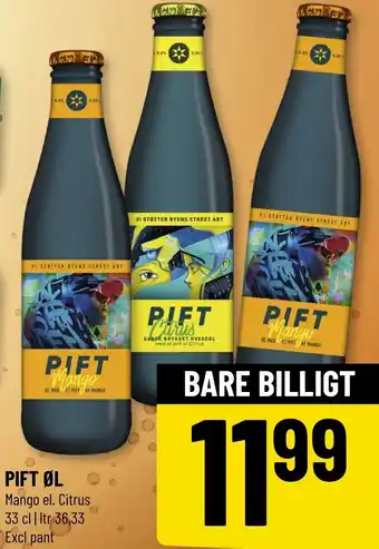 Løvbjerg Pift Øl 33 cl tilbud