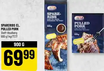 Løvbjerg Spareribs El. Pulled Pork 900 g tilbud