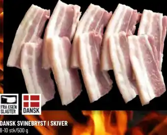 Løvbjerg Dansk Svinebryst I Skiver 500 g tilbud