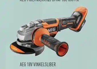 Johannes Fog AEG 18V vinkelsliber tilbud