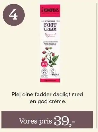 Helsemin Foot cream tilbud