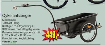 Harald Nyborg Cykelanhænger tilbud