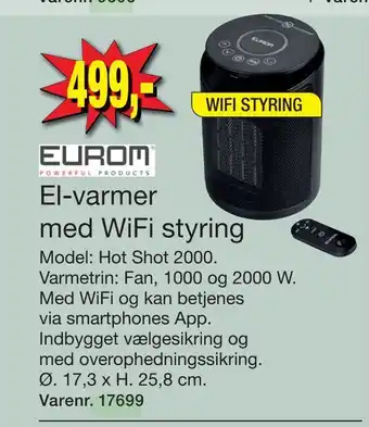 Harald Nyborg El-varmer med WiFi styring tilbud