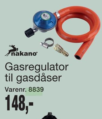 Harald Nyborg Gasregulator til gasdåser tilbud