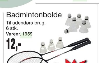 Harald Nyborg Badmintonbolde tilbud