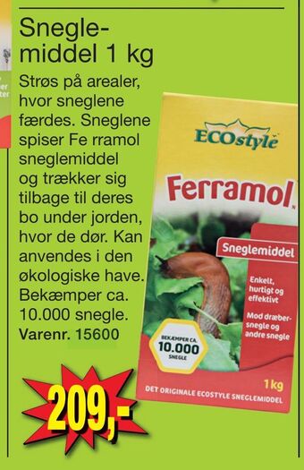 Harald Nyborg Sneglemiddel tilbud