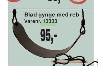 Harald Nyborg Blød gynge med reb tilbud