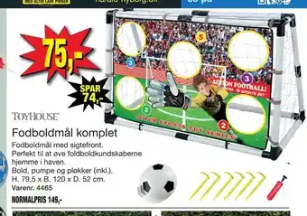 Harald Nyborg Fodboldmål komplet tilbud