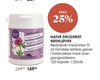 Matas Natur drogeriet rødkløver tilbud