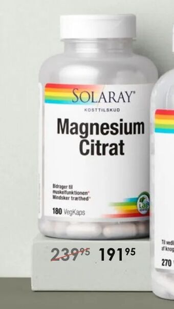 Matas Magnesium citrat tilbud