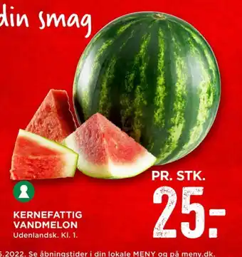 MENY Orange vandmelon tilbud