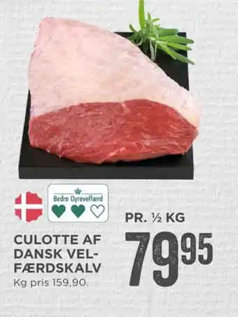 Danish crown kalveculotte