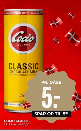 MENY Cocio chokolademælk tilbud