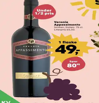 SuperBrugsen Magnum italiensk rødvin tilbud