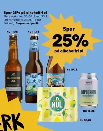 SuperBrugsen To øl specialøl tilbud