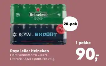 SuperBrugsen Heineken øl tilbud