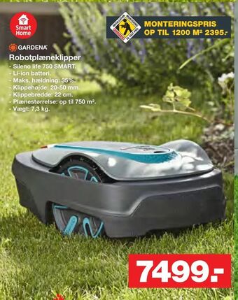 Bauhaus Robotplæneklipper tilbud