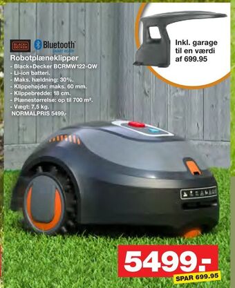 Bauhaus Robotplæneklipper tilbud