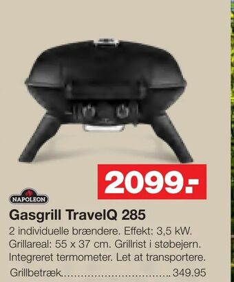 Bauhaus Gasgrill TravelQ 285 tilbud