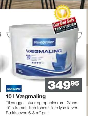 Bauhaus 10 l Vægmaling tilbud