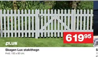 Bauhaus Skagen Lux stakithegn tilbud
