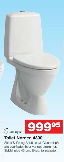 Toilet Norden 4300