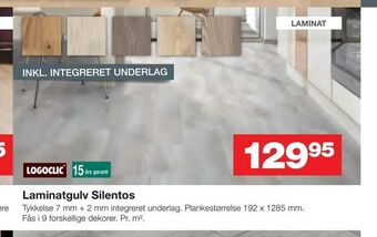 Laminatgulv Silentos
