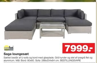 Saga loungesæt