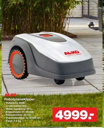 Bauhaus Robotplæneklipper tilbud