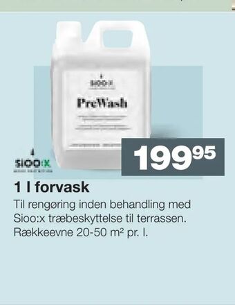 Bauhaus 1 l forvask tilbud