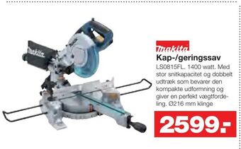 Bauhaus Kap-/geringssav tilbud