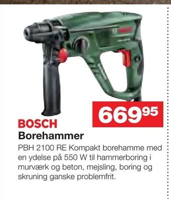 Bauhaus Borehammer tilbud