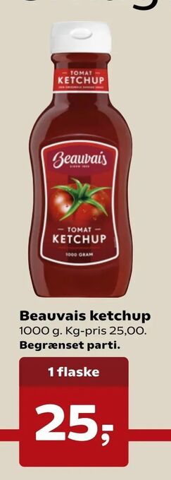 Dagli'Brugsen Beauvais ketchup tilbud