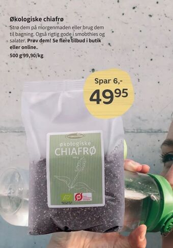 Helsam Økologiske chiafrø tilbud