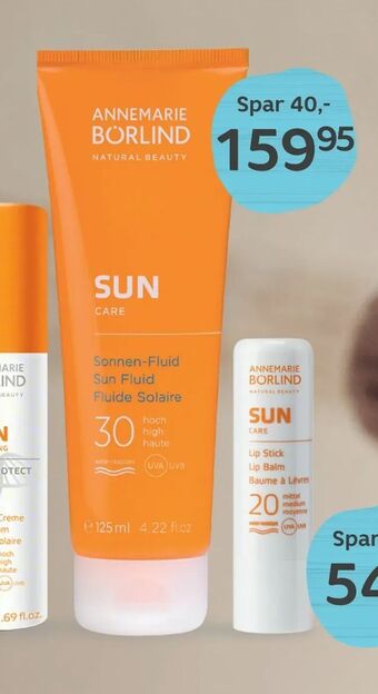 Helsam Annemarie Börlind solbeskyttelse, ZZ Sensitive og Body Care tilbud