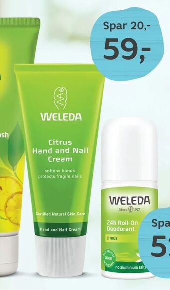 Helsam Weleda Citrus tilbud