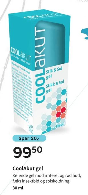 Helsam CoolAkut gel tilbud