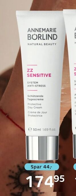 Helsam Annemarie Börlind solbeskyttelse, ZZ Sensitive og Body Care tilbud