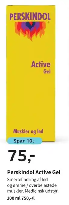 Helsam Perskindol Active Gel tilbud
