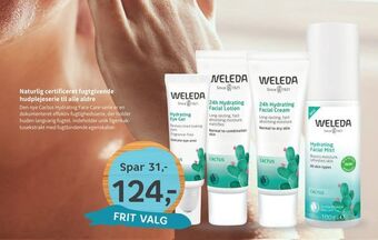 Helsam Naturlig certificeret fugtgivende hudplejeserie til alle aldre tilbud