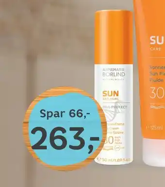 Helsam Annemarie Börlind solbeskyttelse, ZZ Sensitive og Body Care tilbud