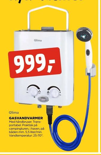 jem & fix Gasvandvarmer tilbud