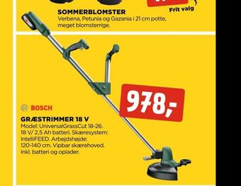Græstrimmer 18 v