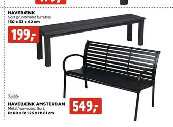jem & fix Havebænk tilbud